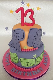 13th birthday dance cake